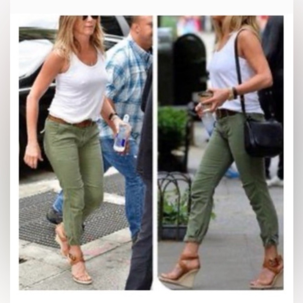 CAbi Sage Green Casual Pants